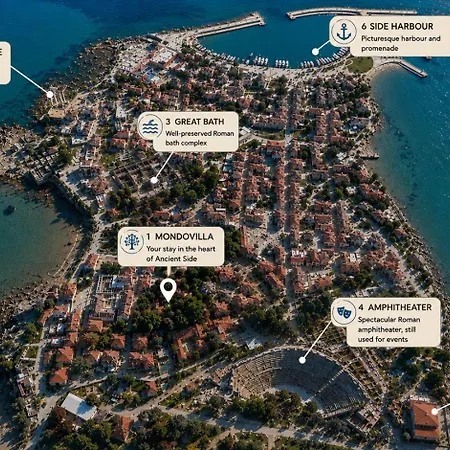 Villa Mondovilla A Charming In Ancient Near The Theatre Just 60 Meters From The Side